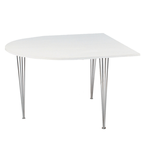 Tables Table CONFERENCE Demi-rond pieds fils