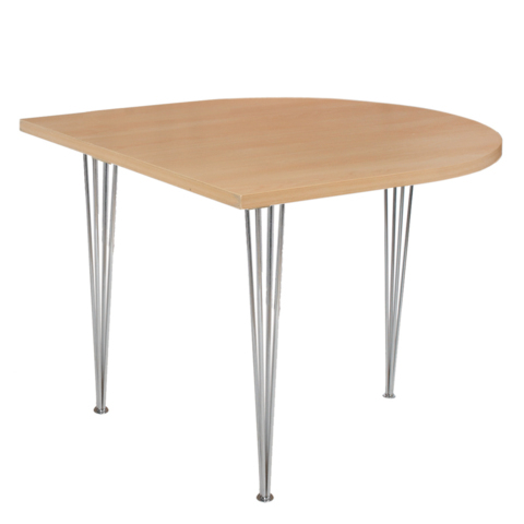 Tables Table CONFERENCE Demi-rond pieds fils