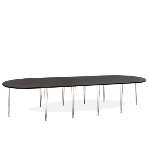 Tables Table CONFERENCE OVALEX3 Pieds fils