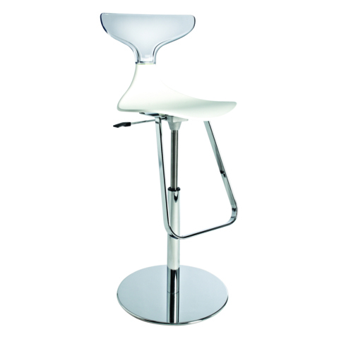 Assises Tabouret SILHOUETTE blanc